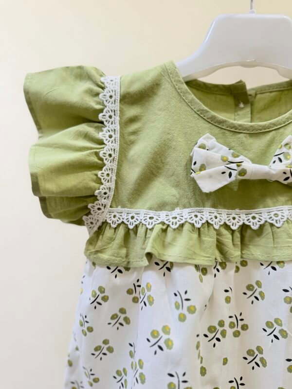 Cotton Printed Frock - Image 3