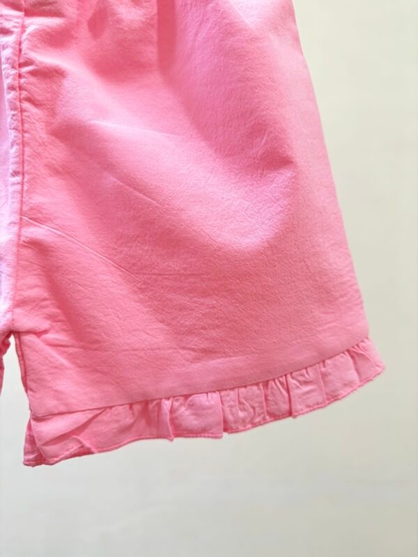 Cotton Printed Blush Bloom Frock - Image 3