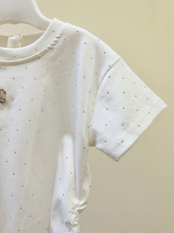 Sparkle White C Tee - Image 2