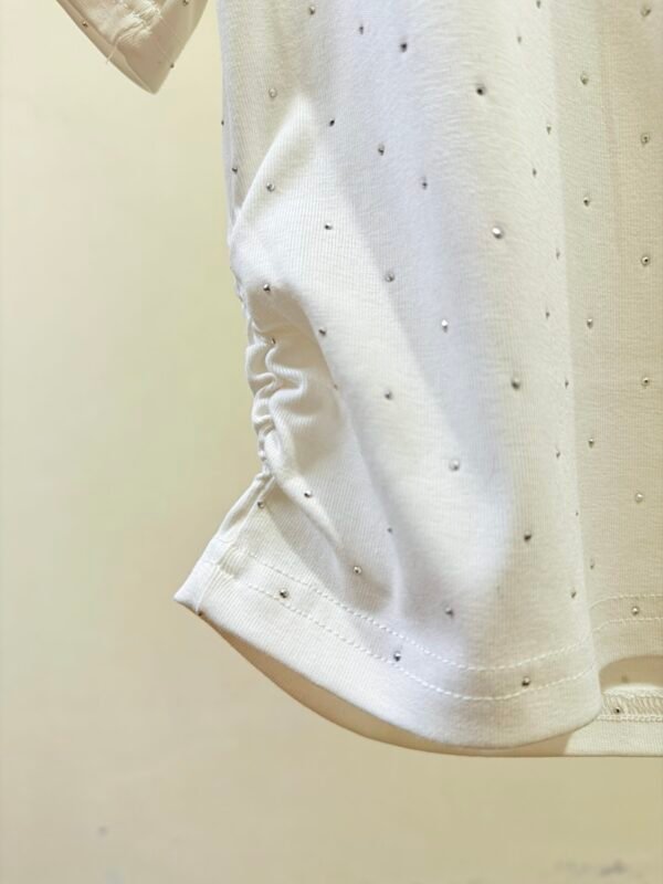 Sparkle White C Tee - Image 3